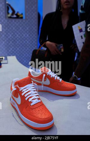 Inside the Louis Vuitton x Nike 'Air Force 1' by Virgil Abloh Exhibition -  Greenpointers