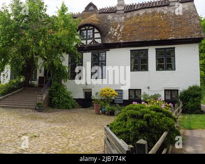 the small city of Arnis in germany Stock Photo