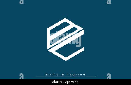 Alphabet letters Initials Monogram logo BC, CB Stock Vector