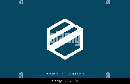 Alphabet letters Initials Monogram logo BD, DB Stock Vector