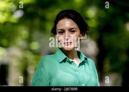 The Hague, Netherlands. 03rd June, 2022. 2022-06-03 18:00:07 THE HAGUE - Portrait of Soumaya Sahla, deradicalisation expert. ANP ROBIN UTRECHT netherlands out - belgium out Credit: ANP/Alamy Live News Stock Photo