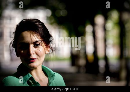 The Hague, Netherlands. 03rd June, 2022. 2022-06-03 18:07:01 THE HAGUE - Portrait of Soumaya Sahla, deradicalisation expert. ANP ROBIN UTRECHT netherlands out - belgium out Credit: ANP/Alamy Live News Stock Photo