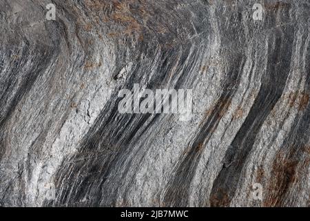 Fault lines and colorful layers in sandstone also useful as a ...