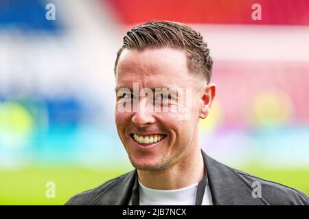Barrie McKay, professional football player, playing for Heart of Midlothian (Hearts) and previously played for Rangers Fc, photographed at Hampden Stock Photo