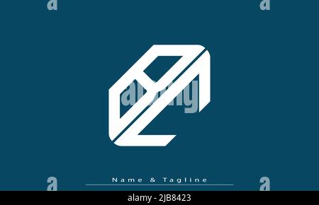 Alphabet letters Initials Monogram logo BC, CB Stock Vector