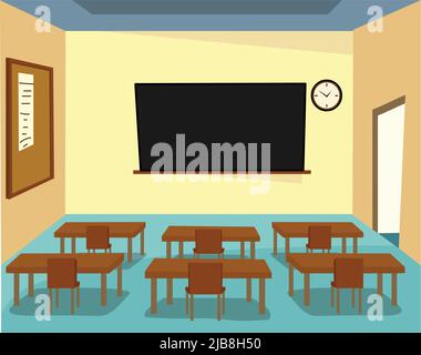 Class room clipart Stock Vector