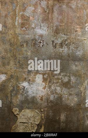 old wet concrete Stock Photo