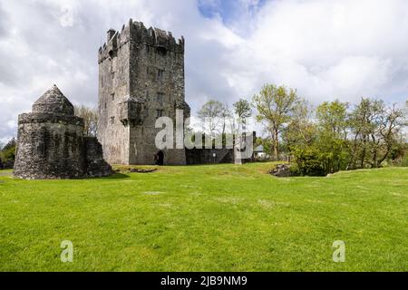 Aughnaure Castle, County Galway, Ireland Stock Photo