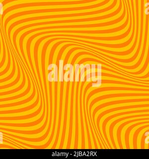 Pasta background, noodles banner. Abstract pasta wavy linear element. Geometric wave, print. Vector illustration Stock Vector