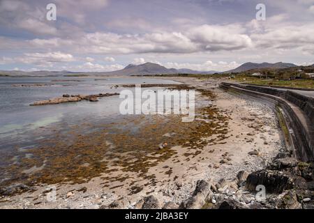 Renvyle beach on the Connemara coast, County Galway, Ireland Stock Photo