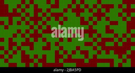 Background with pixels, abstract digital banner. Background with squares, digital pattern. Vector seamless cover Stock Vector