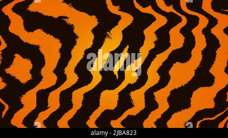 tiger skin texture vector Stock Vector