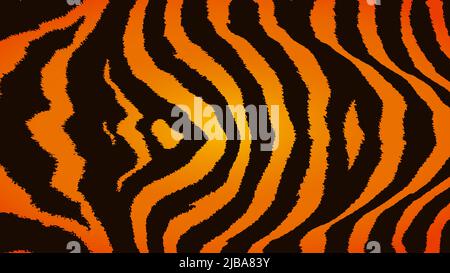 tiger skin texture vector Stock Vector