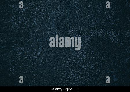 Black cracked desert land. View from above Stock Photo