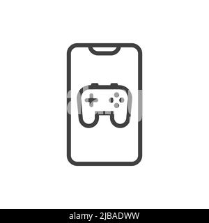 Video Games icon. Online game conception Stock Vector