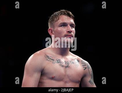 Dalton Smith before the World Boxing Council International Silver Super Light Title at the Motorpoint Arena Cardiff. Picture date: Saturday June 4, 2022. Stock Photo