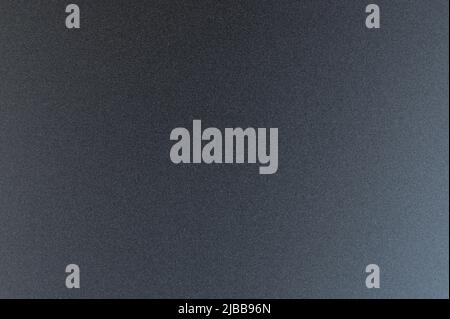 Dark gray metal matte surface macro close up view Stock Photo