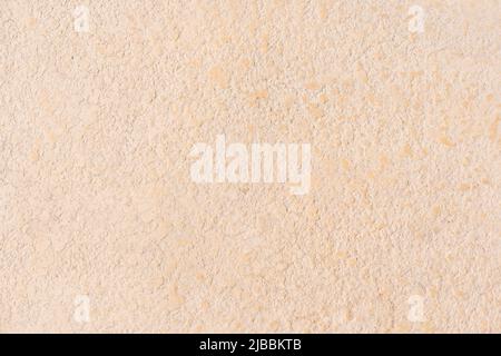 Close-up of rough limestone surface. Shell rock coquina texture. Natural background Stock Photo