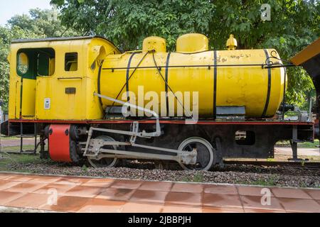 Fireless Locomotive Date Created: 1954 Type: Locomotive (Original Exhibit) Medium: Iron/steel/wood Stock Photo