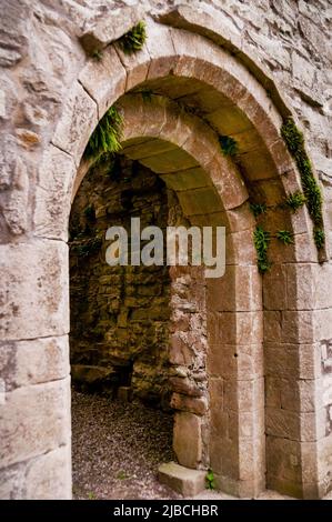 Boyle Abbey in County Roscommon, Ireland. Stock Photo