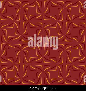 Simple and elegant ornament of abstract lines for decorating any surface. Seamless stroke pattern for prints, textile, web, advertising and any design Stock Vector