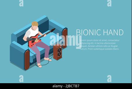 Technology for disabled people isometric composition with view of living  room with gadgets controlled by brain vector illustration Stock Vector  Image & Art - Alamy