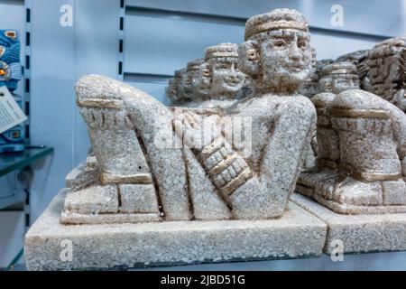 Mexico City, January 24th 2019: Novelty souvenirs of Mexico for sale at Mexico City Airport Stock Photo