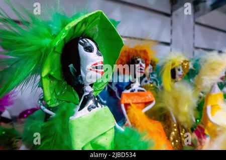 Mexico City, January 24th 2019: Novelty souvenirs of Mexico for sale at Mexico City Airport Stock Photo