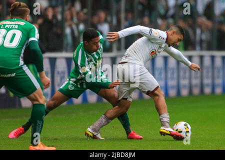 Caxias Do Sul, Brazil. 05th June, 2022. RS - Caxias do Sul - 06/05/2022 - BRAZILIAN TO 2022, YOUTH X FLUMINENSE. Andre, Fluminense player, in the match against Juventude, at Alfredo Jaconi Stadium, for the 2022 Brazilian Championship. Photo: Luiz Erbes/AGIF/Sipa USA Credit: Sipa USA/Alamy Live News Stock Photo