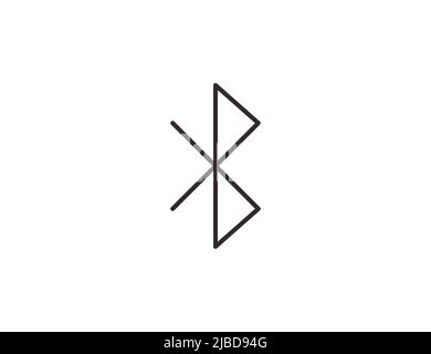 Bluetooth, connection icon. Vector illustration. Stock Vector