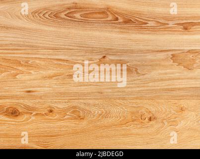 Beautiful board pattern in the form of a smooth wooden surface with horizontal lines of fibers. Stock Photo