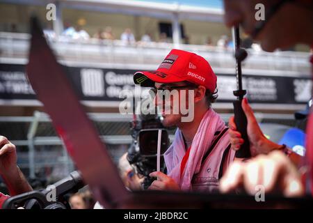 Barcelona, Spain. 05th June, 2022. Races of MotoGP Monster Energy Grand Prix of Catalunya at Barcelona-Catalunya Circuit, Barcelona, Spain, June 5, 2022 In picture: Carreras del Gran Premio Monster Energy de MotoGP de Catalunya en el Circuito de Barcelona-Catalunya, Barcelona 5 de Junio de 2022 POOL/ MotoGP.com/Cordon Press Images will be for editorial use only. Mandatory credit: © MotoGP.com Credit: CORDON PRESS/Alamy Live News Stock Photo