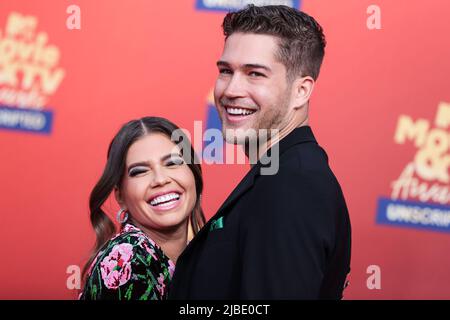 Chanel West Coast and boyfriend Dom Fenison Stock Photo - Alamy