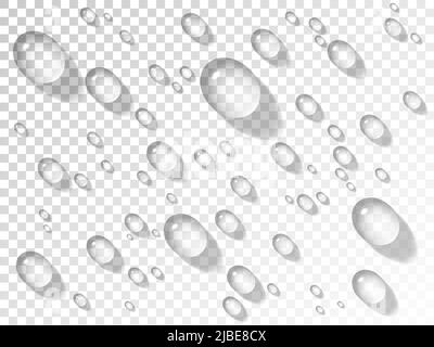 background with bubbles,Transparent water realistic glass bubbles