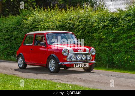 Rover Mini Sprite 1994 red Stock Photo - Alamy