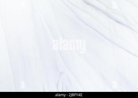 White background or texture. Light plastered wall blank surface Stock Photo
