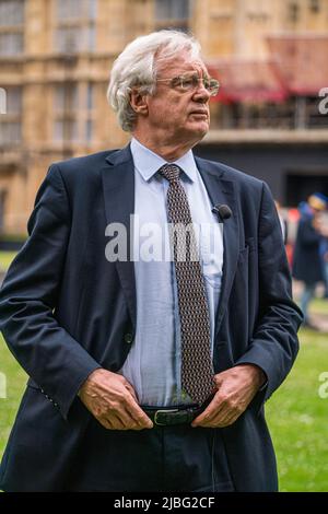 Sir David Davis after being made a Knight Commander of the Order of the ...