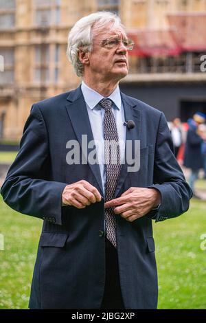 Sir David Davis after being made a Knight Commander of the Order of the ...