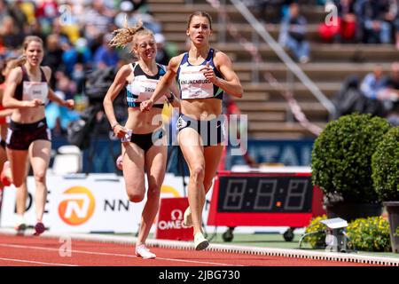 HENGELO, NETHERLANDS - JUNE 6: Anne Knijnenburg of The Netherlands ...