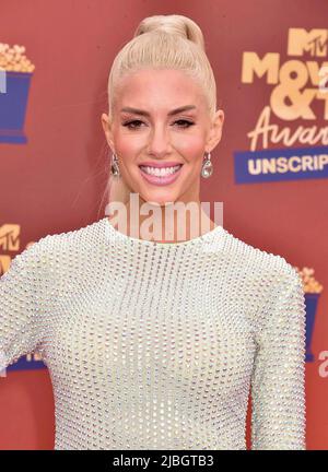 Heather Rae Young attends the 2022 MTV Movie and TV Awards: UNSCRIPTED