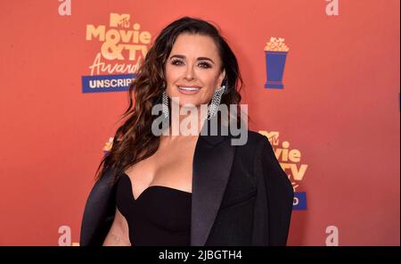 Kyle Richards attends the 2022 MTV Movie and TV Awards: UNSCRIPTED at Barker Hangar in Santa Monica, Los Angeles, USA, on 02 June 2022. Stock Photo