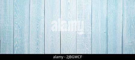 Blue with white wooden planks texture background Stock Photo