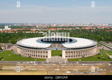 The Olympic stadium Berlin Stock Photo