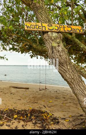 Beach Swing, Oahu, Hawaii Stock Photo - Alamy