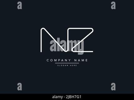 alphabet letters monogram icon logo NZ Stock Vector
