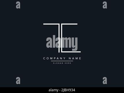 TL abstract letters logo monogram Stock Vector