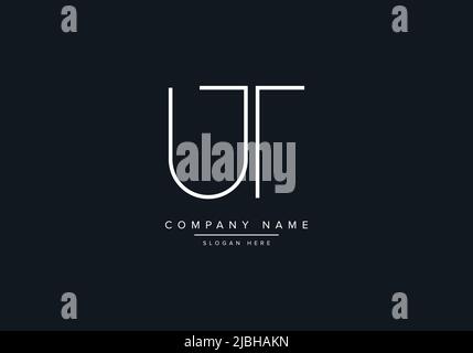 UT abstract letters logo monogram Stock Vector