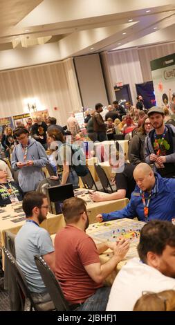Board Game Convention Stock Photo - Alamy