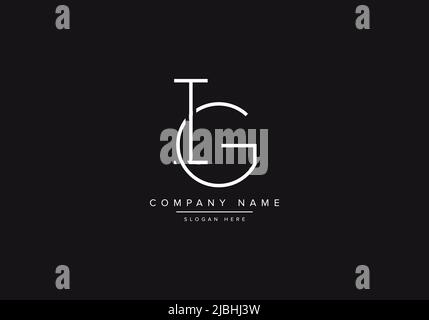 Abstract alphabet letter Logo icon IG Stock Vector