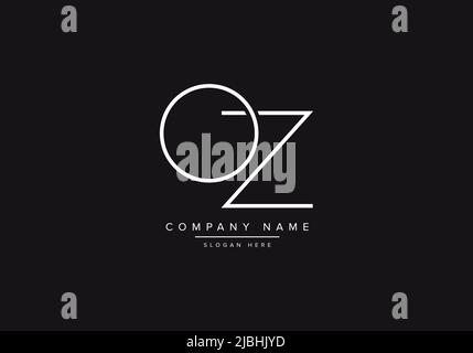 Alphabet letter icon logo PD or DP Stock Vector